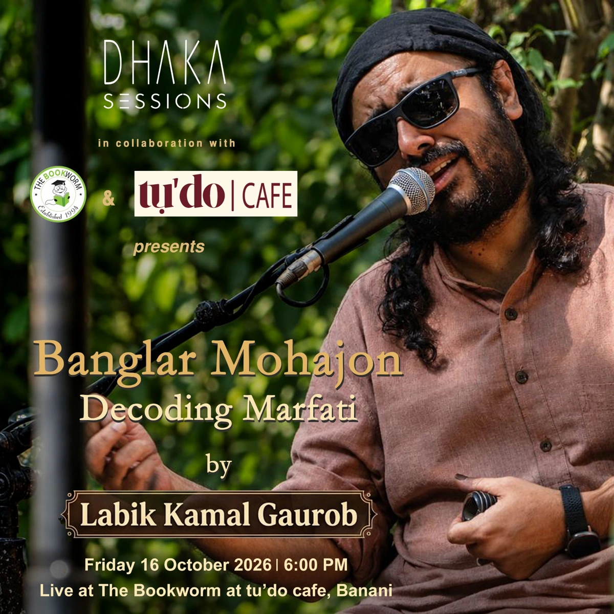 Banglar Mohajon: Decoding Marfati — official event poster