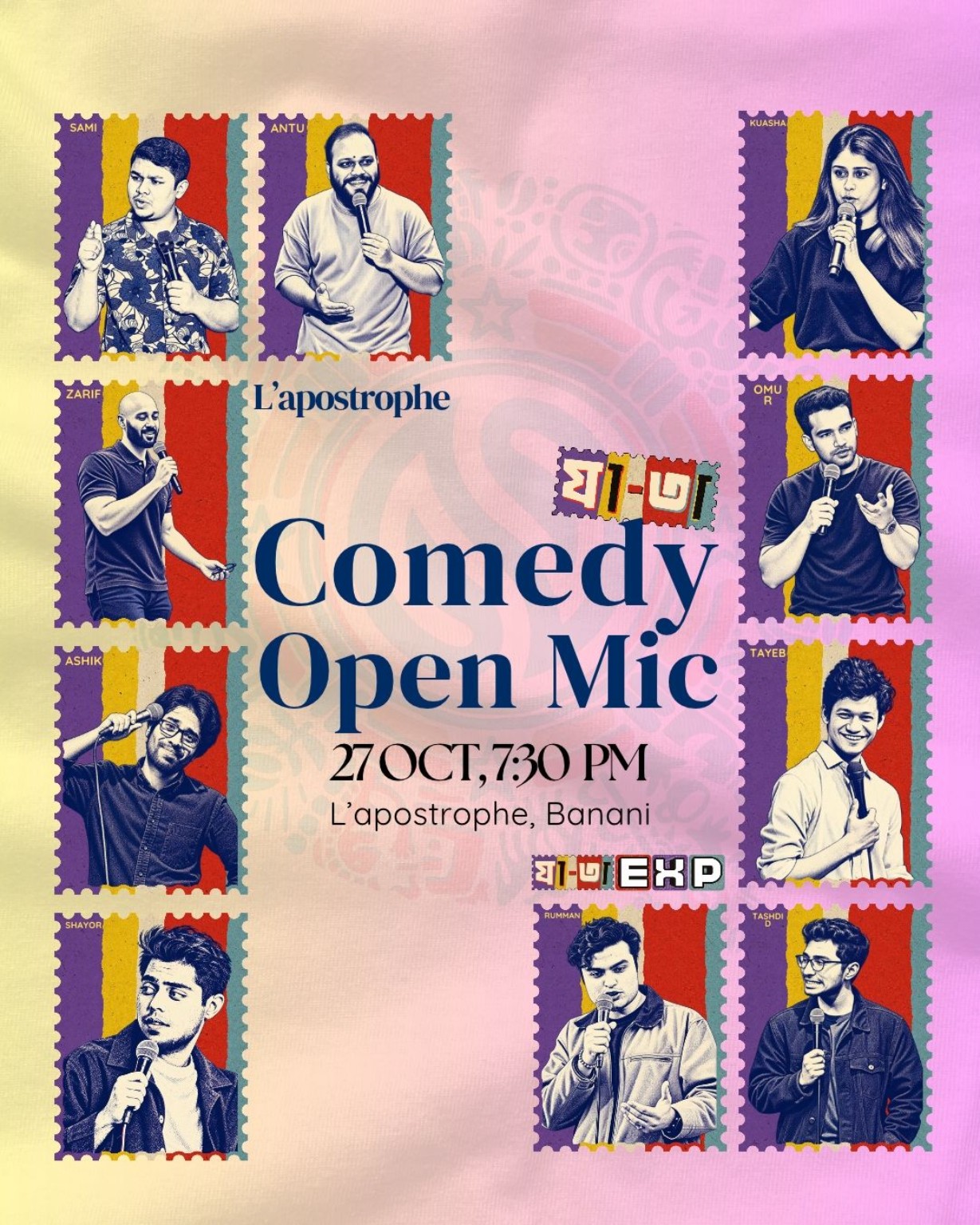 Jaataa Comedy Open Mic @ L’apostrophe