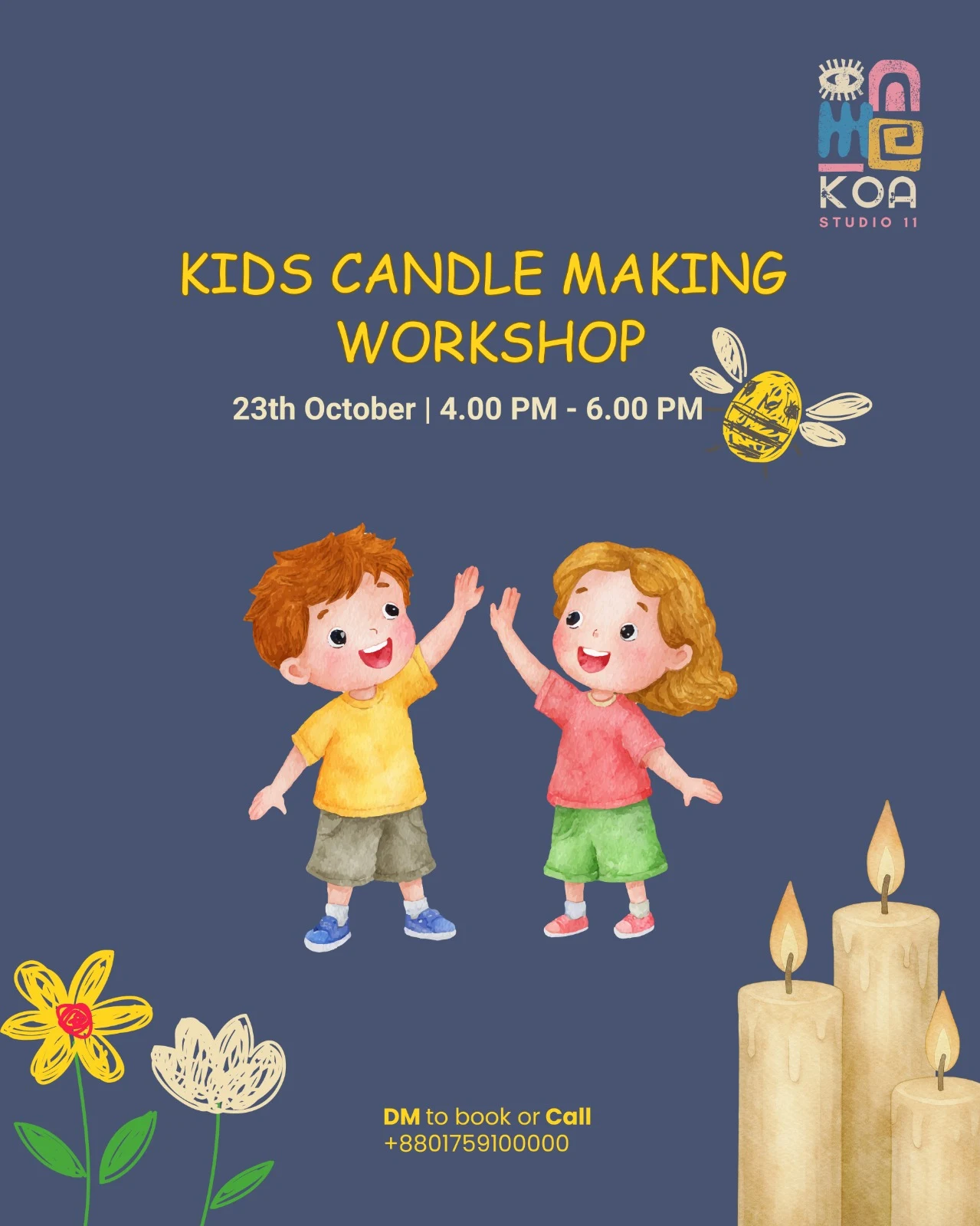 Kids Candle Making Workshop